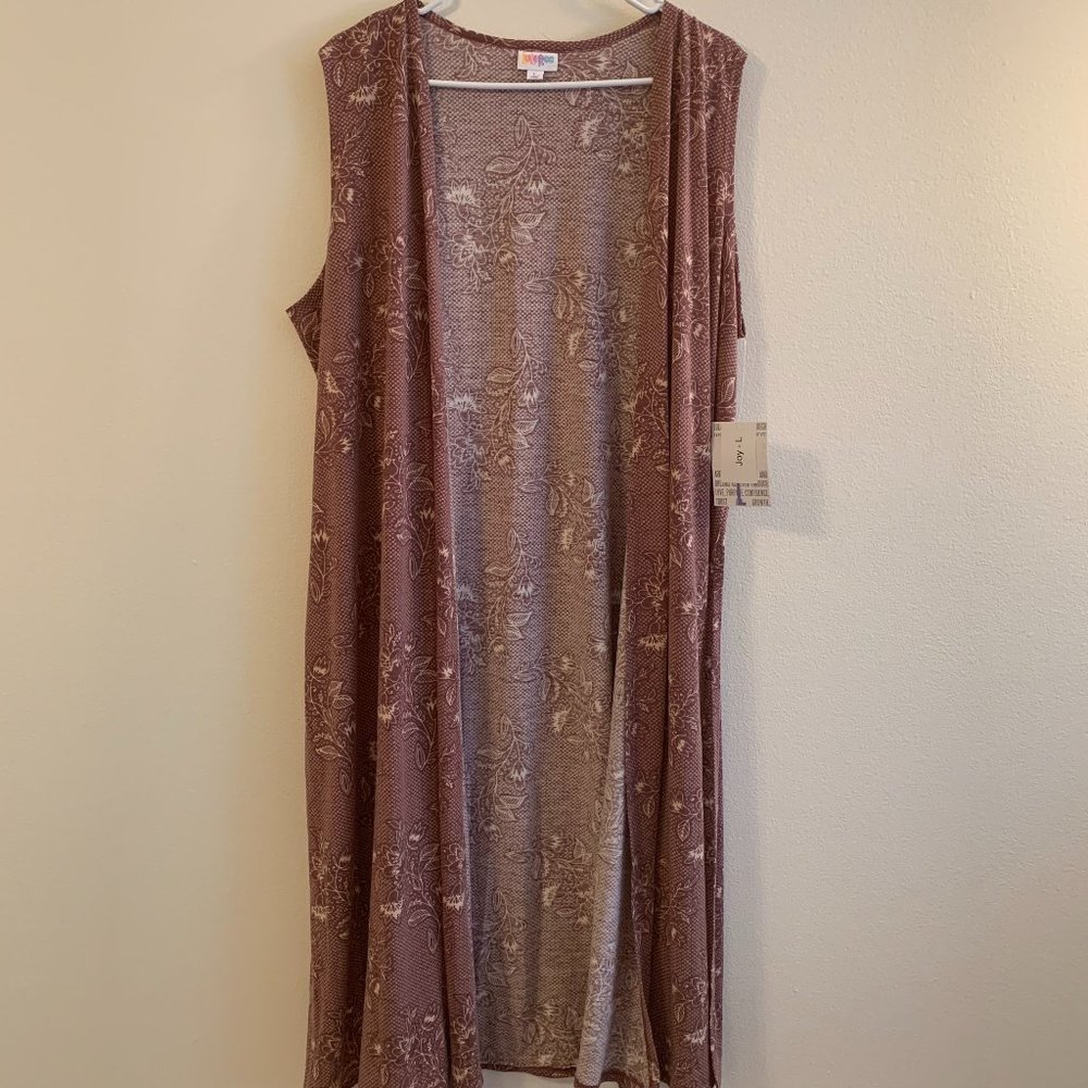 LuLaRoe Joy L long vest